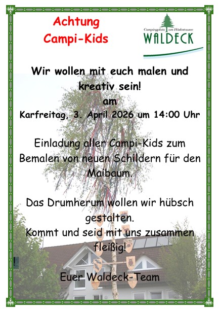 CamperKids am Camping Waldeck